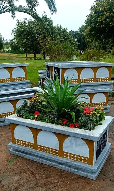 گلدان (فلاور باکس، گلجای) مستطیلی